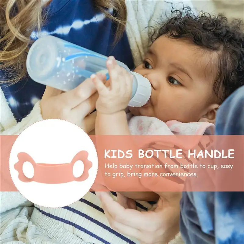 

Universal Silicone Baby Milk Feeding Bottle Handle for Infant Newborn Toddler