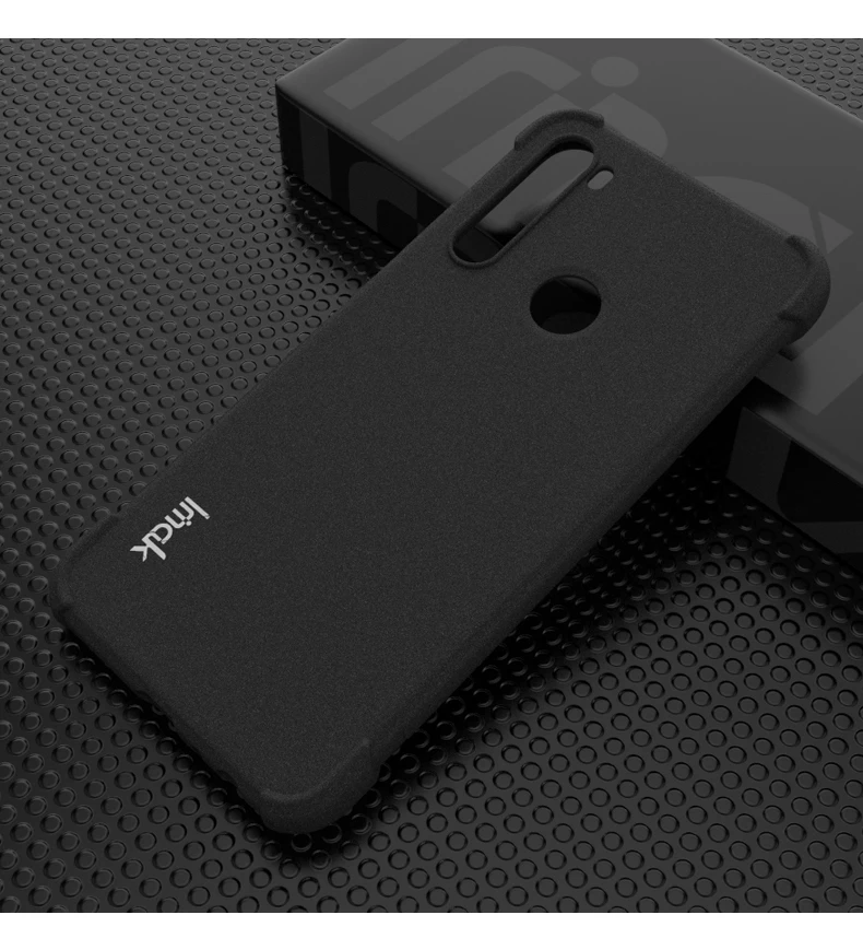 Для Xiaomi Redmi Note 8 чехол IMAK плотный чехол с защитой от падения защита, подушка безопасности Чехол из мягкого ТПУ для Xiaomi Redmi Note 8