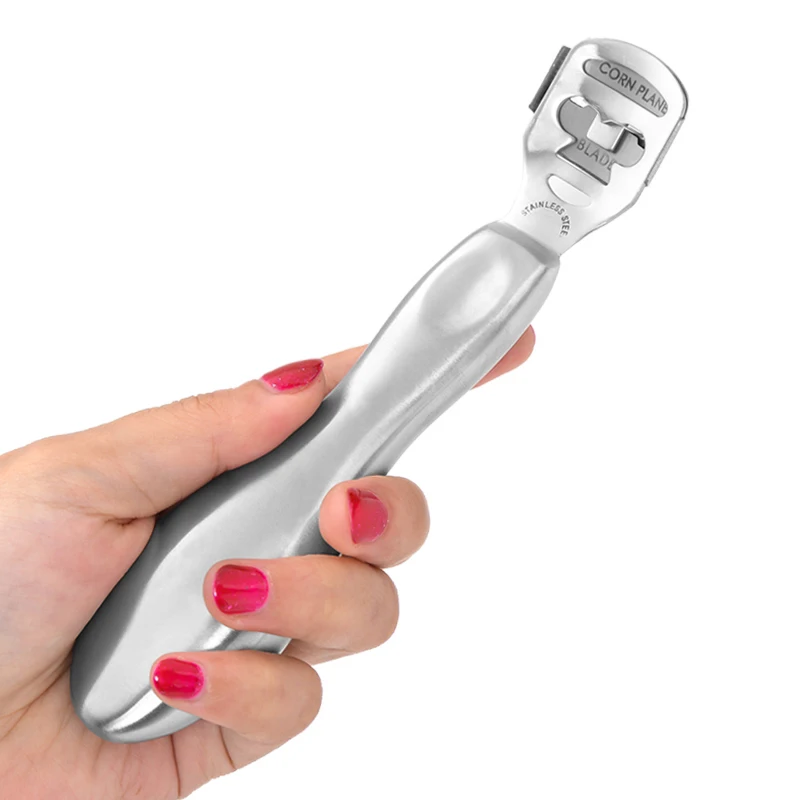 Лезвия для бритья из нержавеющей стали Рашпиль ногтей инструменты маникюра