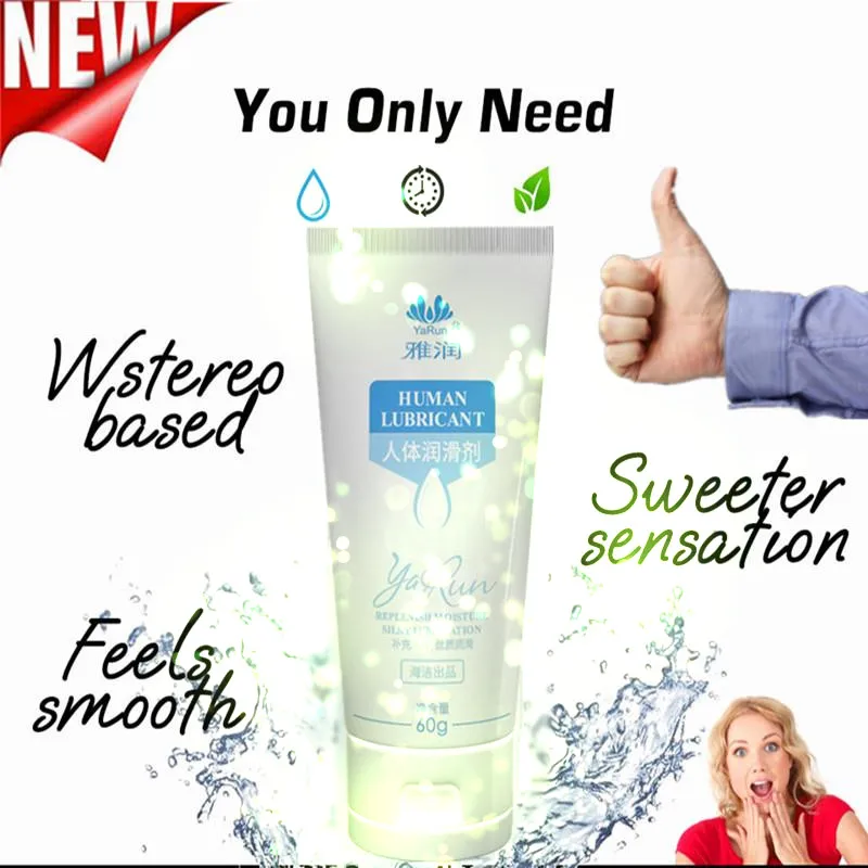 Интимная смазка для анального и вагины 2 шт. Водорастворимая массажа анальная