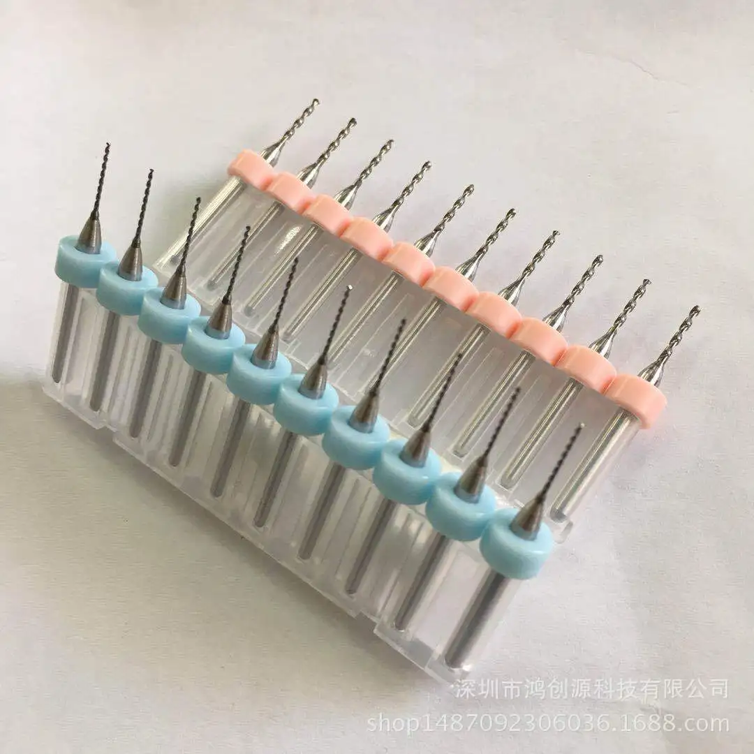 10 шт. фреза PCB 1 0 5 2 мм рыболовный хвост Кукуруза вольфрамовый Карбид мини Концевая