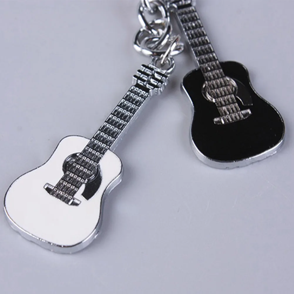 Classic Unisex Metal Guitar key Ring Key Chain Novelty Keyring Trinket Charm Buckle Jewelry | Украшения и аксессуары