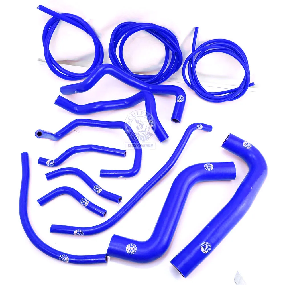 Комплект силиконовых шлангов радиатора Fit + комплект вакуумных для TOYOTA Vios 1 5 2004- (10