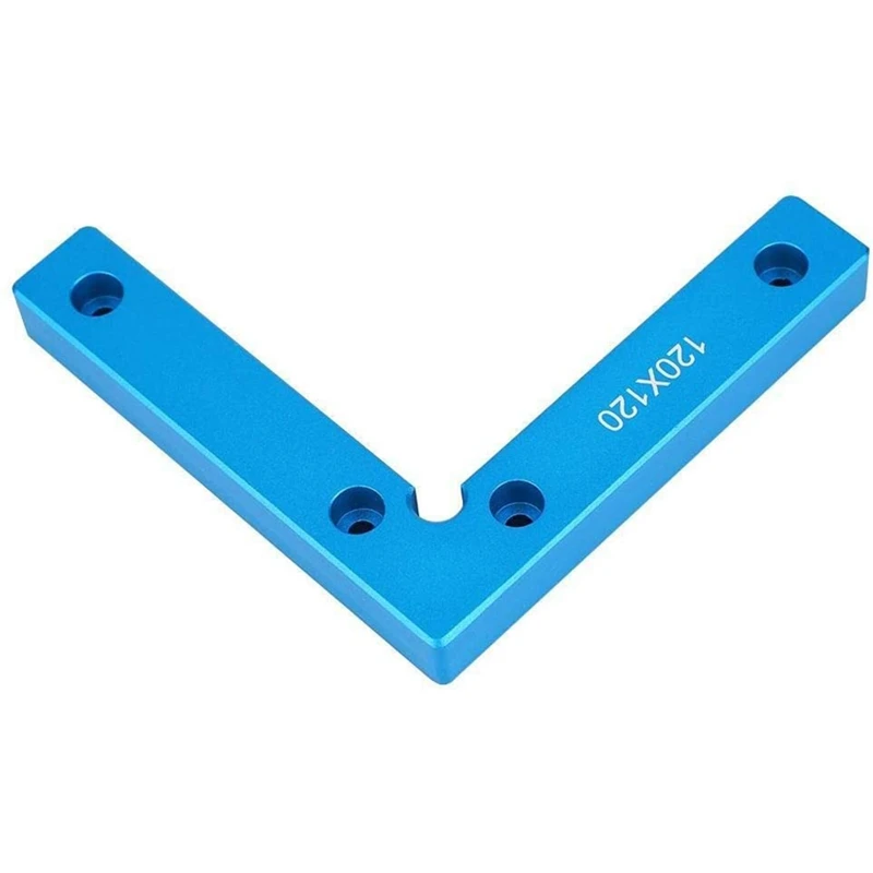 

Right Angle Positioning Ruler, 90 Degree Positioning Square 120X120mm L Shape Corner Clamp Woodworking Tool 2Pcs