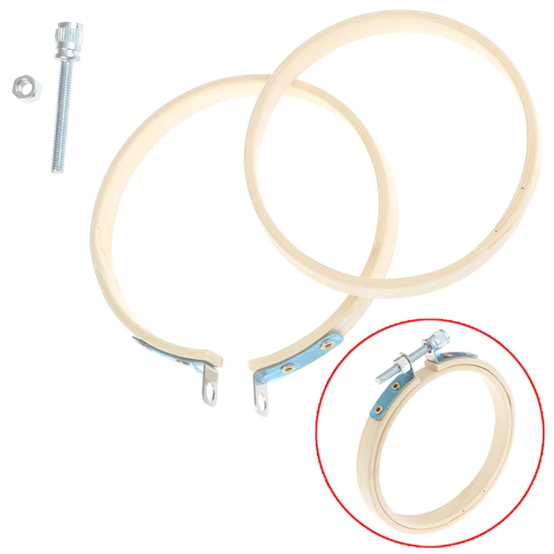 1 шт. 8 см бамбуковая рамка кольцо для вышивки кольца DIY устройство крестом петли