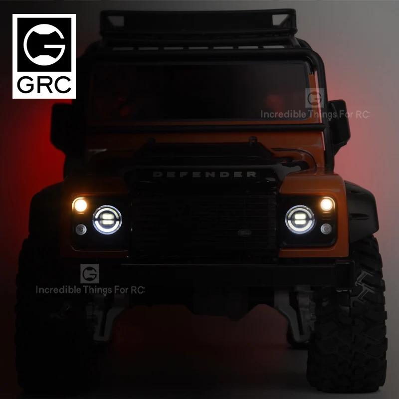 Беспроводной 4-канальный SMD-светильник ярсветильник свет набор для 1/10 RC Crawler Car Traxas