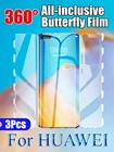 Защитная пленка P50 Pro для переднего и заднего экрана, мягкая Гидрогелевая пленка с бабочкой для Huawei P40Pro, P30, Mate40Pro, 40RS, 30, 20, Full Honor 50, 60Pro