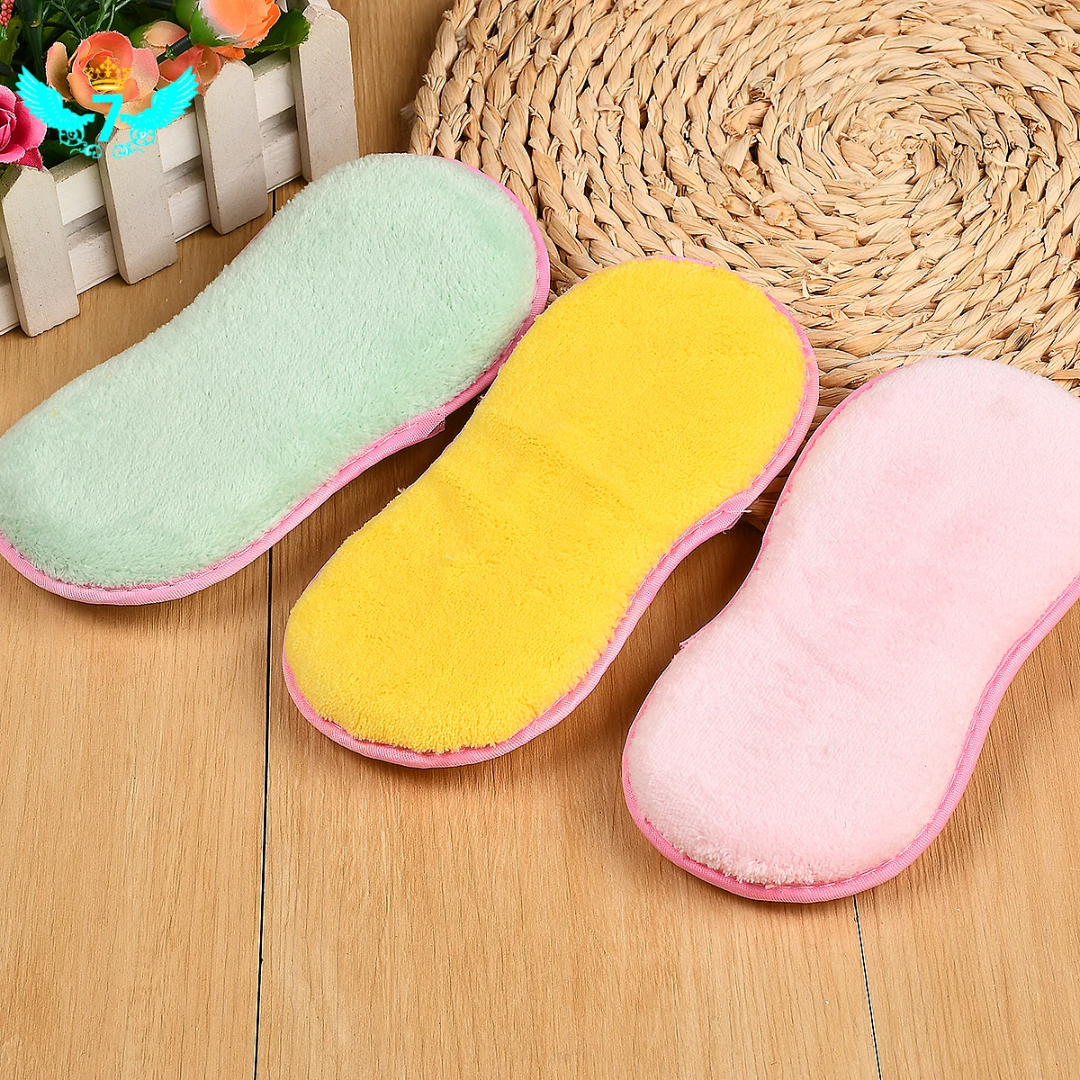 Мочалки двухсторонние губки для чистки мочалка без запаха Мочалка посуды