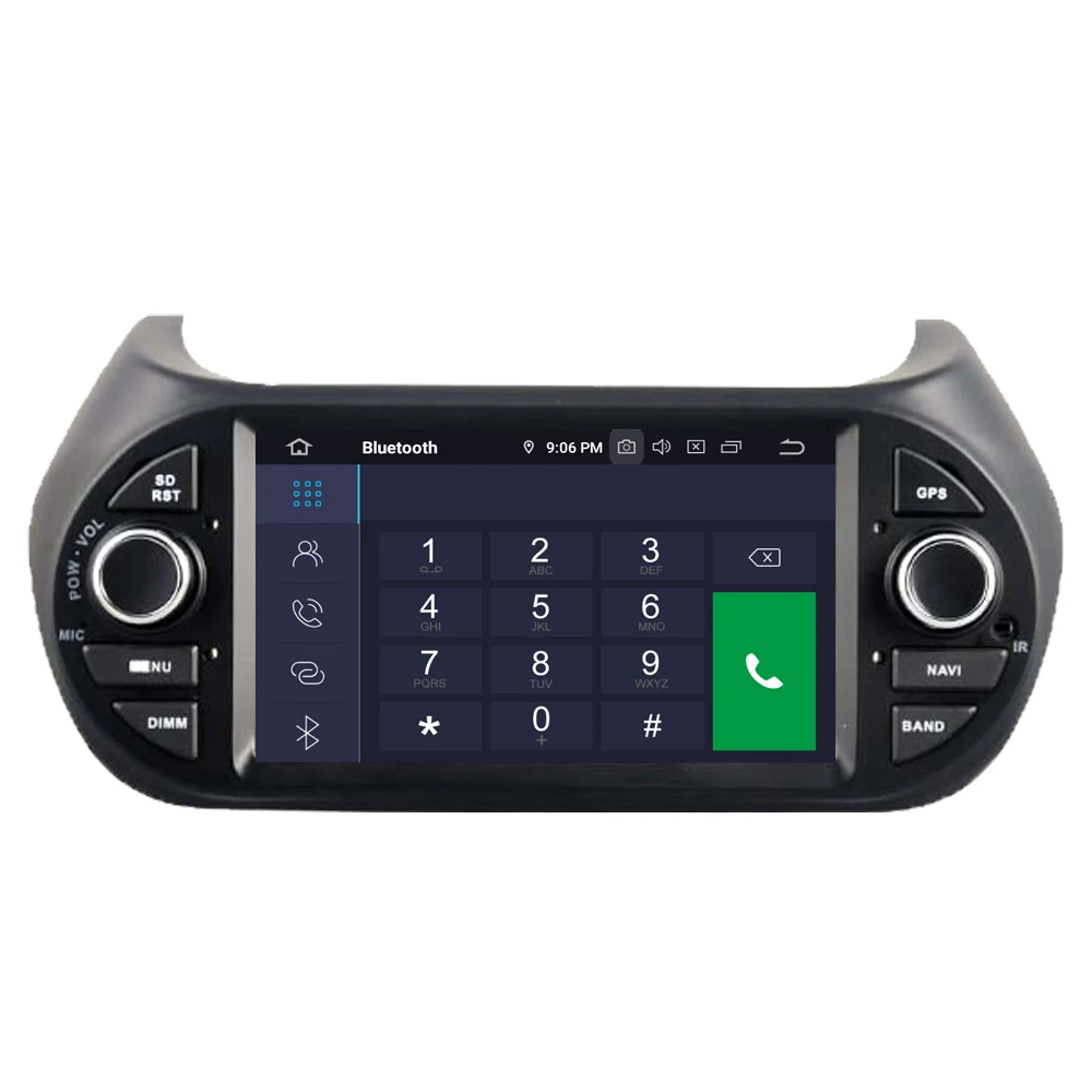 Автомобильный мультимедийный плеер RoverOne для Fiat Fiorino Qubo Citroen Nemo Peugeot Bipper Android 10 0