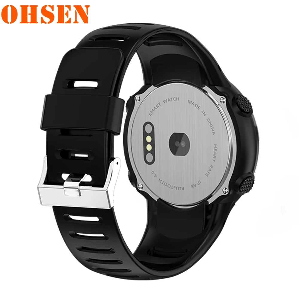 OHSEN мужские s часы Топ бренд класса люкс Bluetooth/Smart/спортивные часы мужские спортивные наручные часы мужские Reloj Hombre мониторинг сердечного ритма
