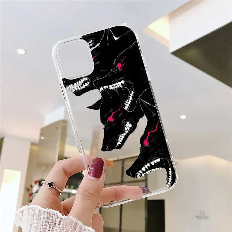 

wolf art black Phone Case Transparent for iPhone 11 12 mini pro XS MAX 8 7 6 6S Plus X 5S SE 2020 XR