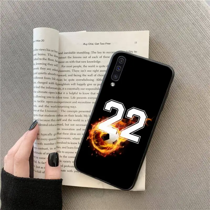 

number ball Phone Case For Samsung galaxy S 9 10 20 A 10 21 30 31 40 50 51 71 s note 20 j 4 2018 plus