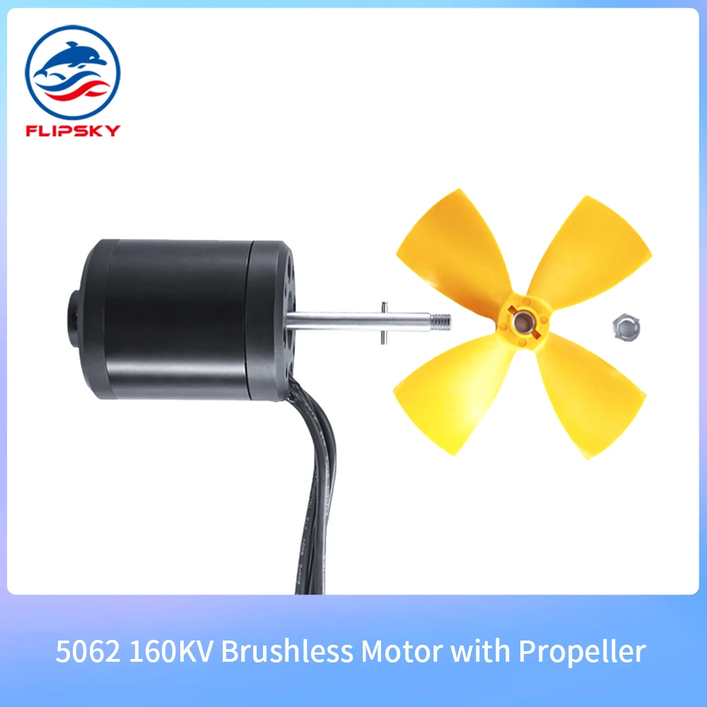 

Бесколлекторный двигатель Flipsky 5062 160KV для винт с прямым приводом/Efoil