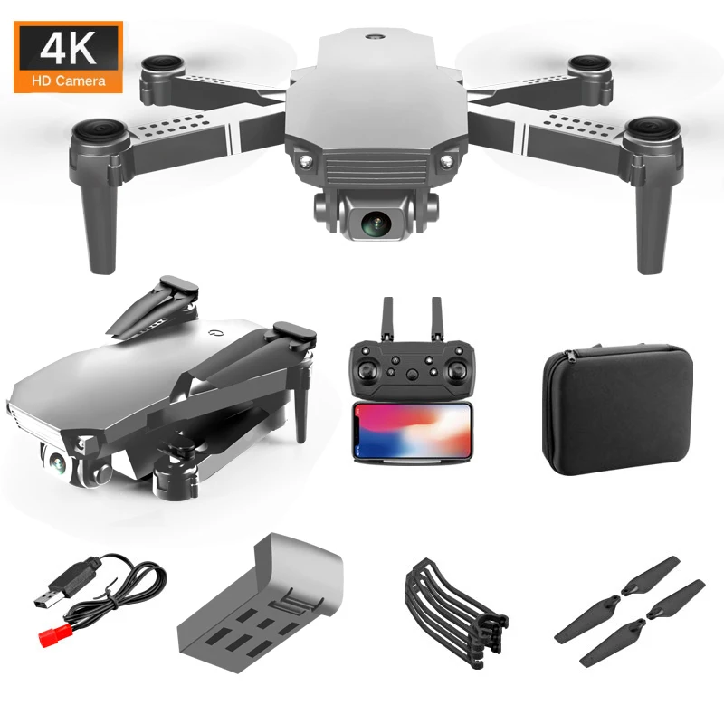 новый мини дрон s70pro silvergray дрон wi fi 4k hd дв