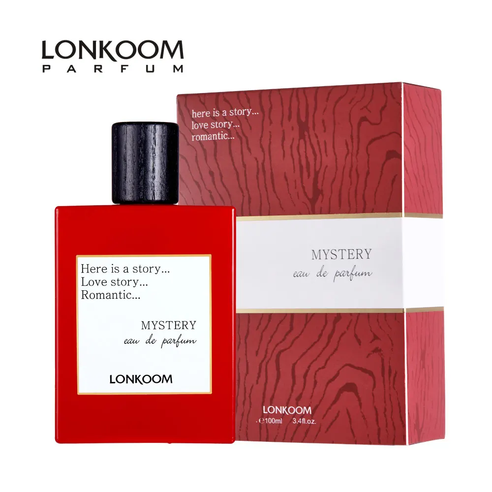 

LONKOOM Perfume for unisex 100ml Original Parfum Eau De Parfum Long Lasting Male Fragrance Glass Bottle