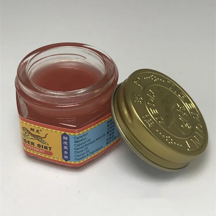 Тайланский тигровый красный бальзам и белый Золотая Звезда пластырь мазь для