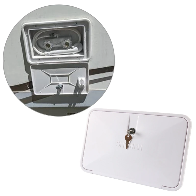 

Внешняя душевая коробка RV, быстроразъемный опрыскиватель и шланг, кран, шланг в комплекте для жилых прицепов, автофургонов, аксессуары для л...