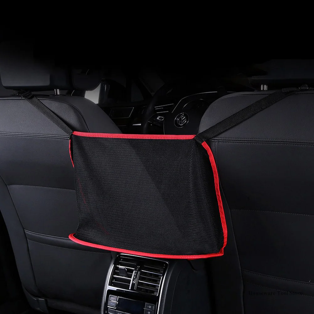 Авто сиденья сумка для хранения Универсальный Автомобильный Органайзер сетка