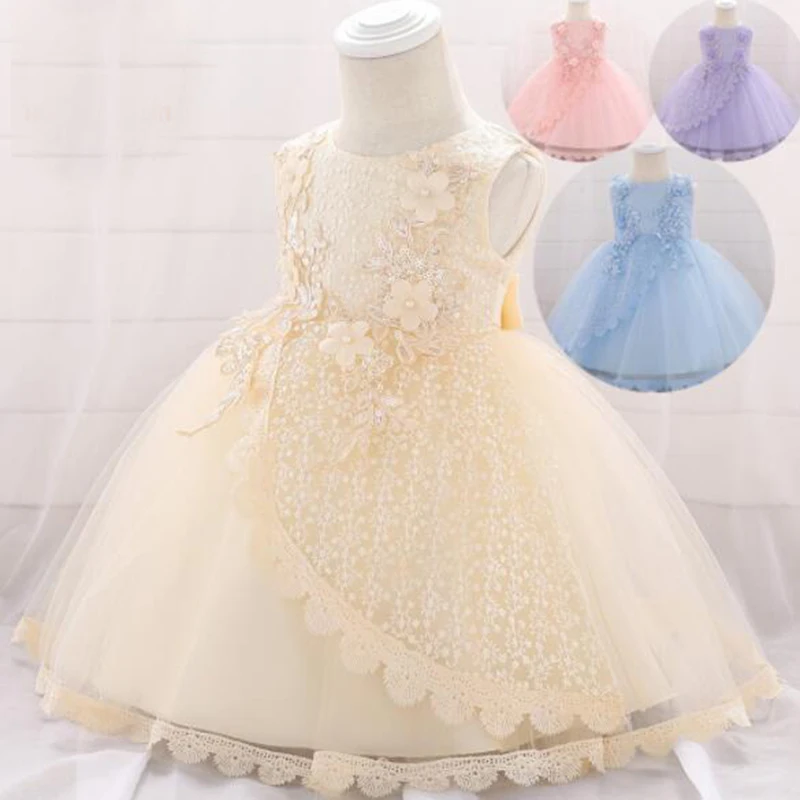 Summer Sequins Tutu Princess Dress Infant Girls 1 Years Birthday Party Washing Baby Girl Costume Clothes | Детская одежда и обувь