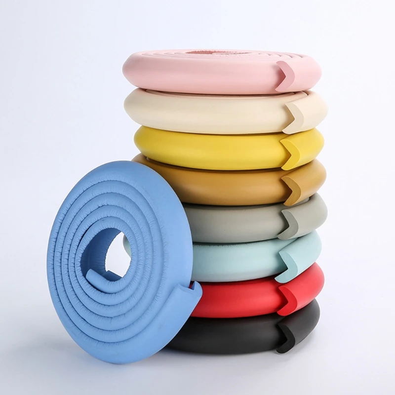 

2M NEW Baby Safety Corner Desk Guard Rubber Table Protection Kids L Shaped Soft Edge