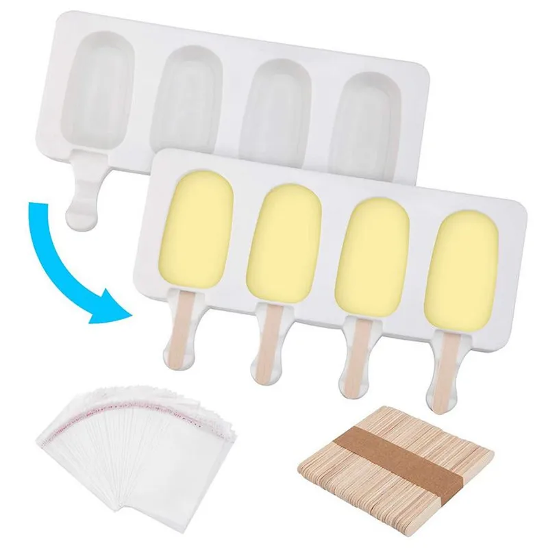 

Силиконовая форма для мороженого, формы для фруктового льда «сделай сам» с палочками