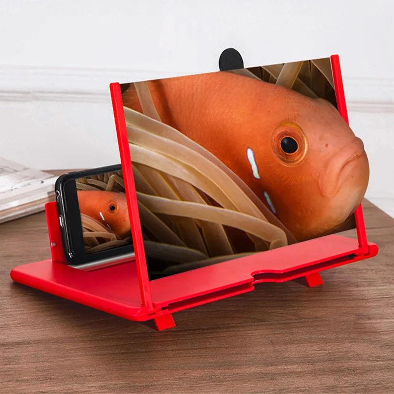 10 дюймовый телефон Экран усилитель проектор Портативный Кемпинг настольное