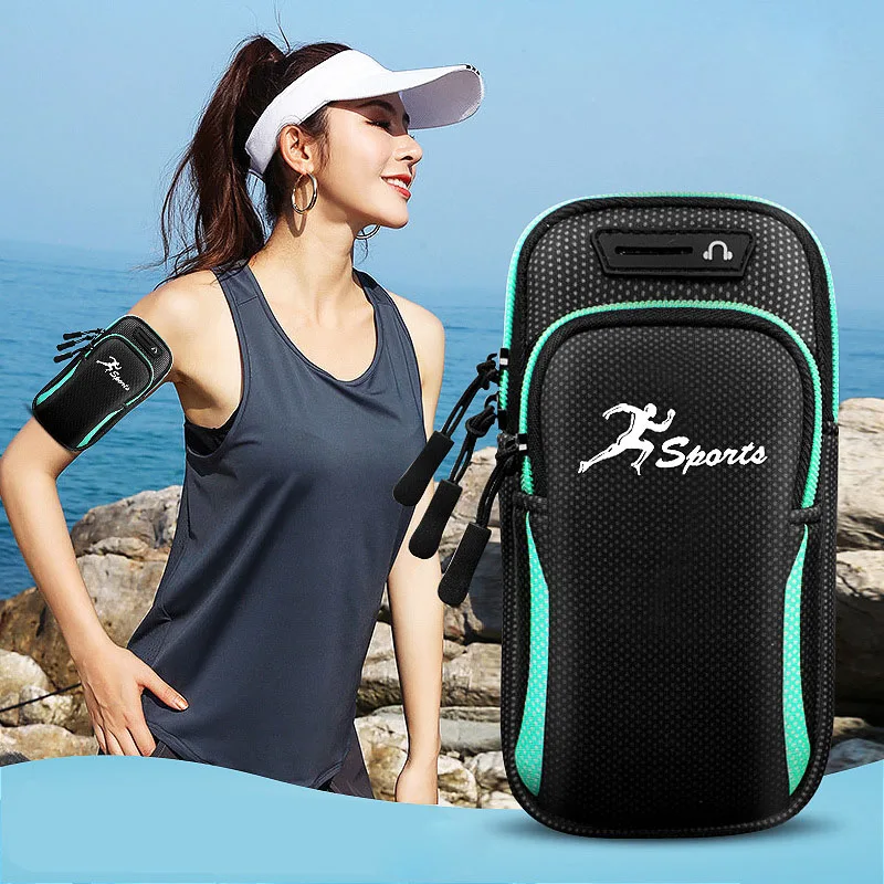 

Waterproof Sports Armband Phone Case For IPhone Pro Max For Samsung For4.0- 6.5"Universal Sport Phone Case Arm Band Running
