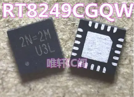 

{ New original } 2pcs RT8249CGQW RT8249C (2N=2J 2N=EG 2N=DE 2N=...) QFN-20