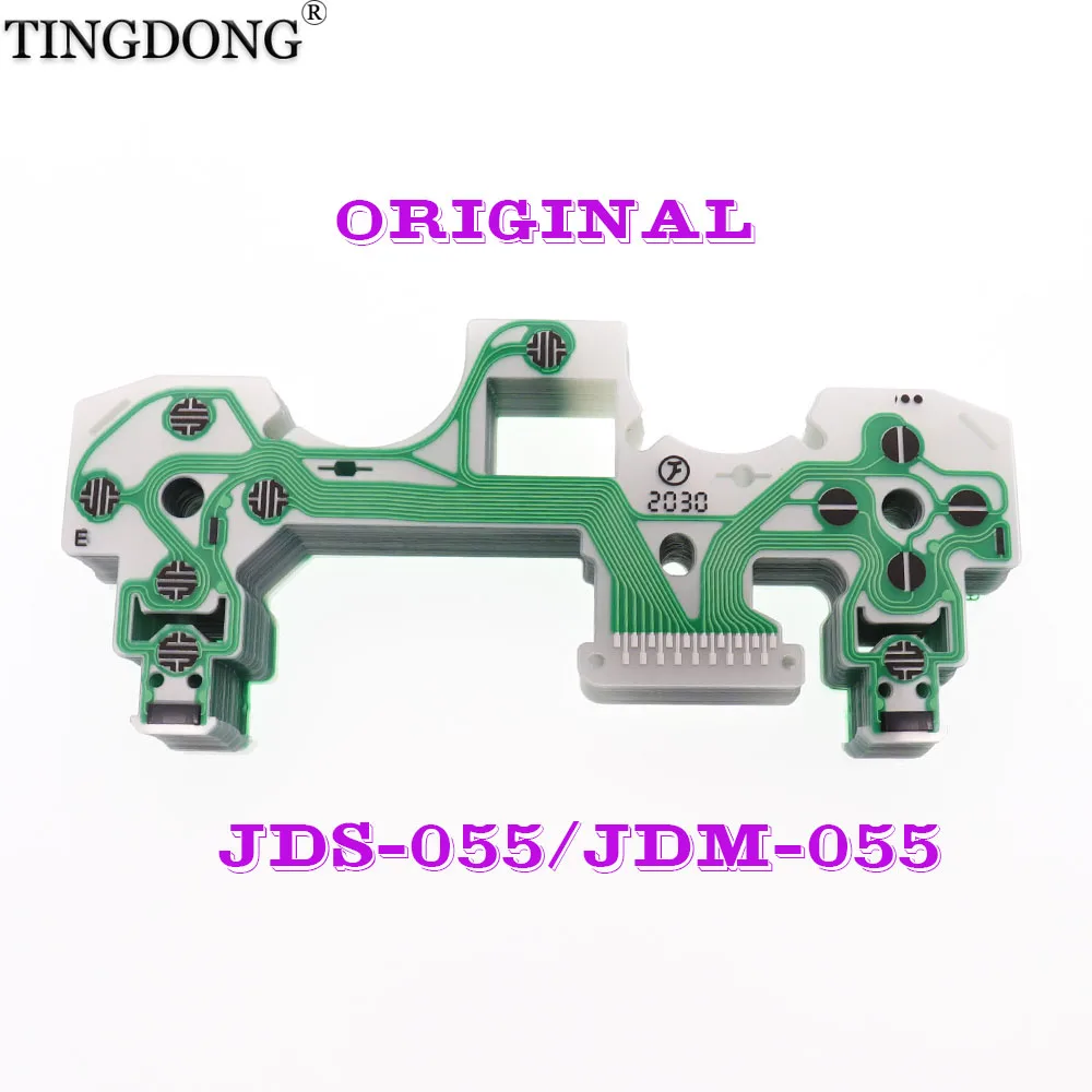 1pcs Original New For ps4 controller conductive film flex cable high quality for joystick repair part JDS-055 JDM-055 | Электроника