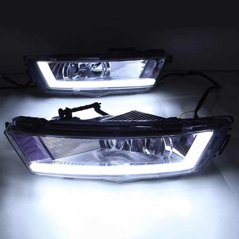 

Car DRL LED Turning Signal 12V Daytime Running Light Fog Light Car Flashing for Skoda Rapid 2013-2015