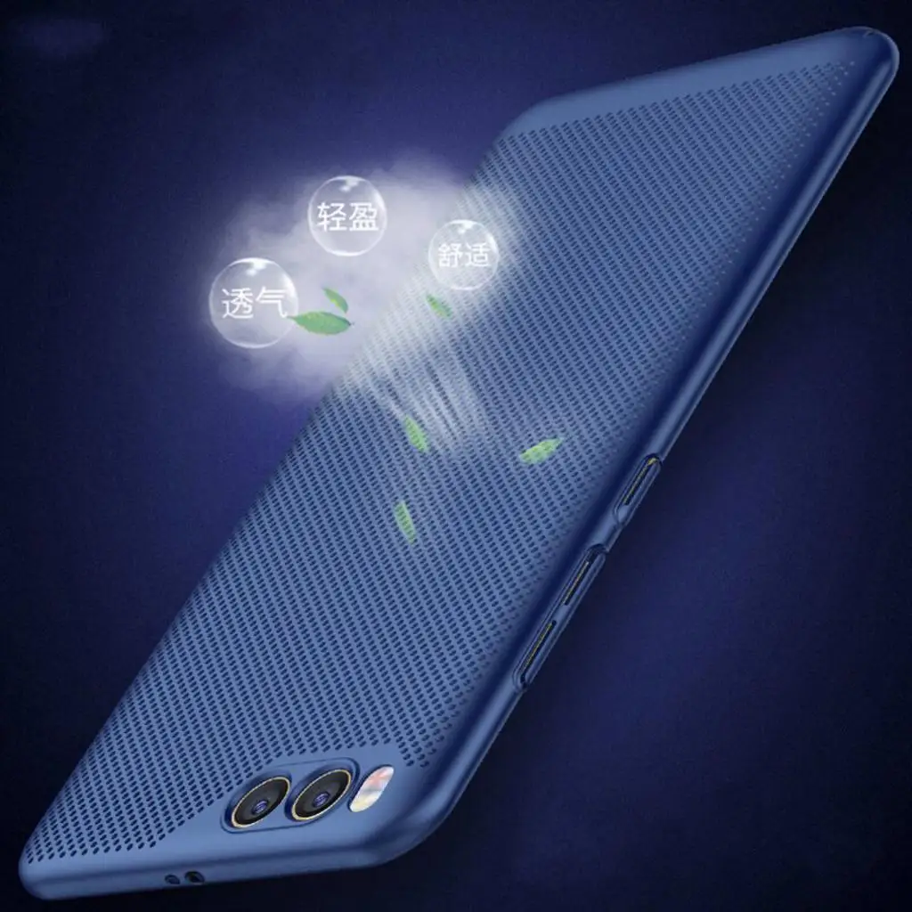 Дышащий чехол для телефона Xiaomi Mi6 6Plus 5 5S Plus 5C 5X A1 MAX2 Note3 супер тонкий точный с