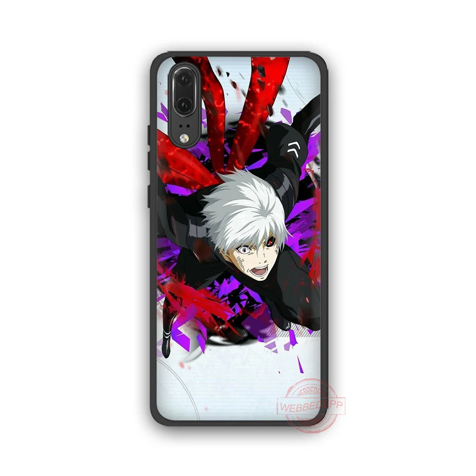 WEBBEDEPP Tokyo Ghoul Uta Модный мягкий чехол для телефона Huawei P10 P20 P30 Lite Pro Y6 Y7 Prime 2018 Y9 2019 |