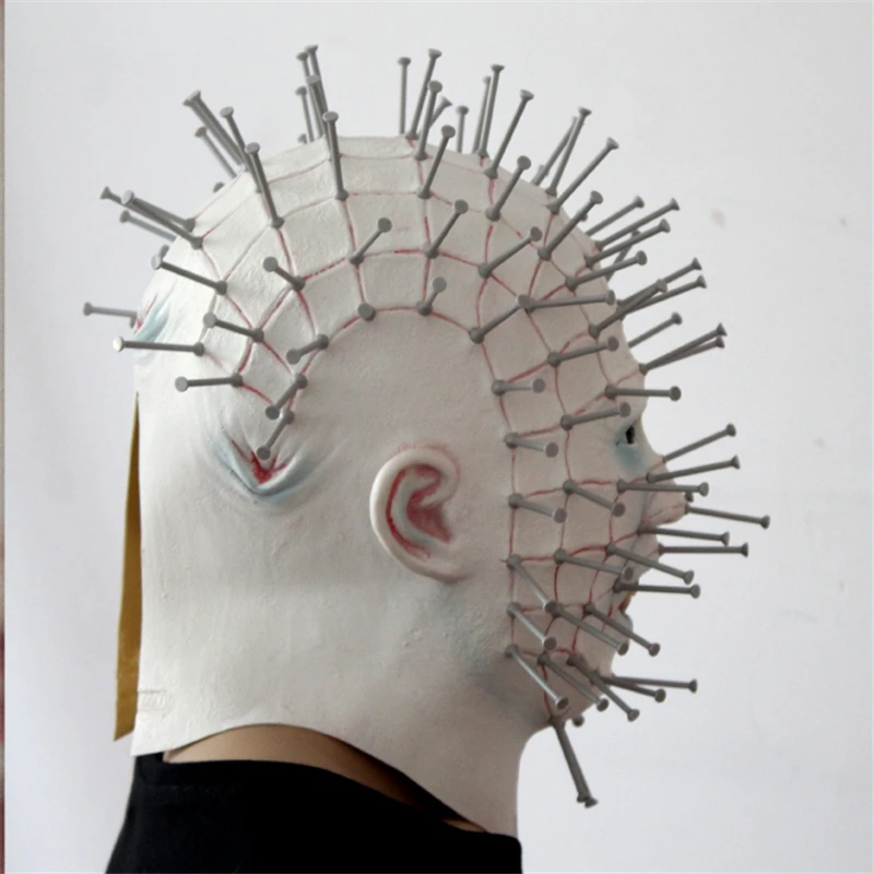 Hellraiser латексные маски унисекс фильм косплей аниме костюм ужасного призрака