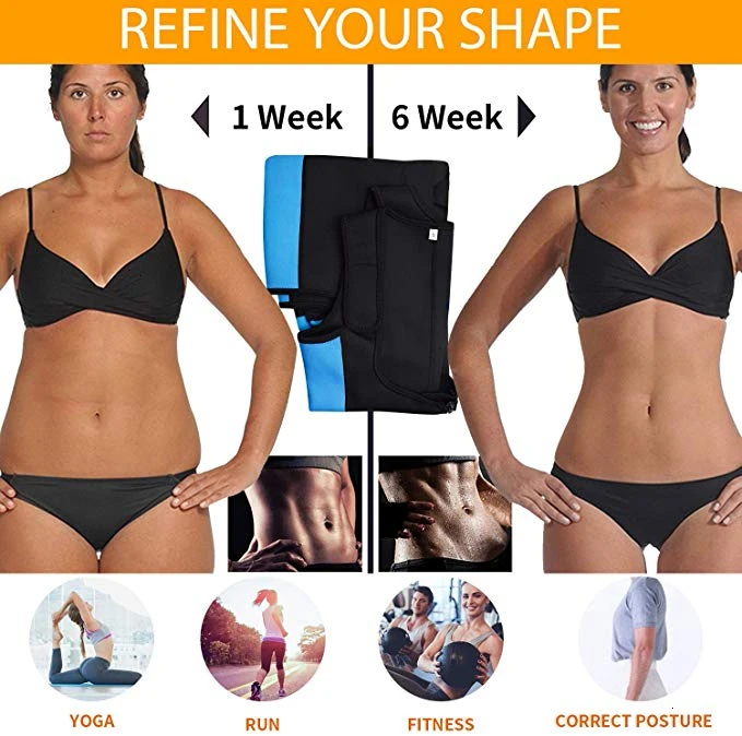 

Neoprene Sauna Suit Underbust Bodysuit Women Slimming Full Body Shapers Leg Fajas Waist Trainer Shapewear With Zipper Plus Size