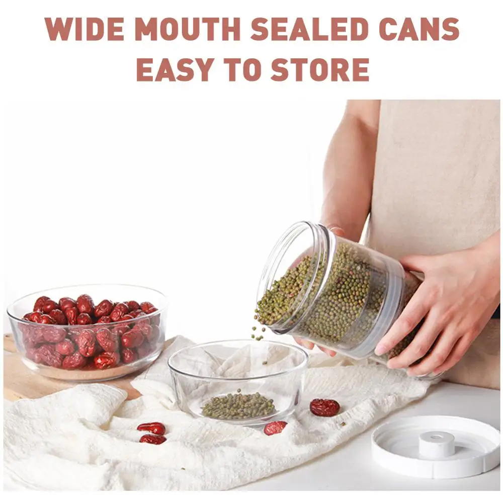 Пластиковый контейнер для хранения хлопьев Кухонный Контейнер зерна и риса