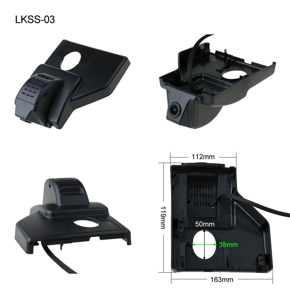 SINOSMART Novatek 96672 автомобильный WiFi DVR камера для Lexus RX200 300 450 IS300 NX300H 200T ES300 200 250 GS300 LX570 UX и