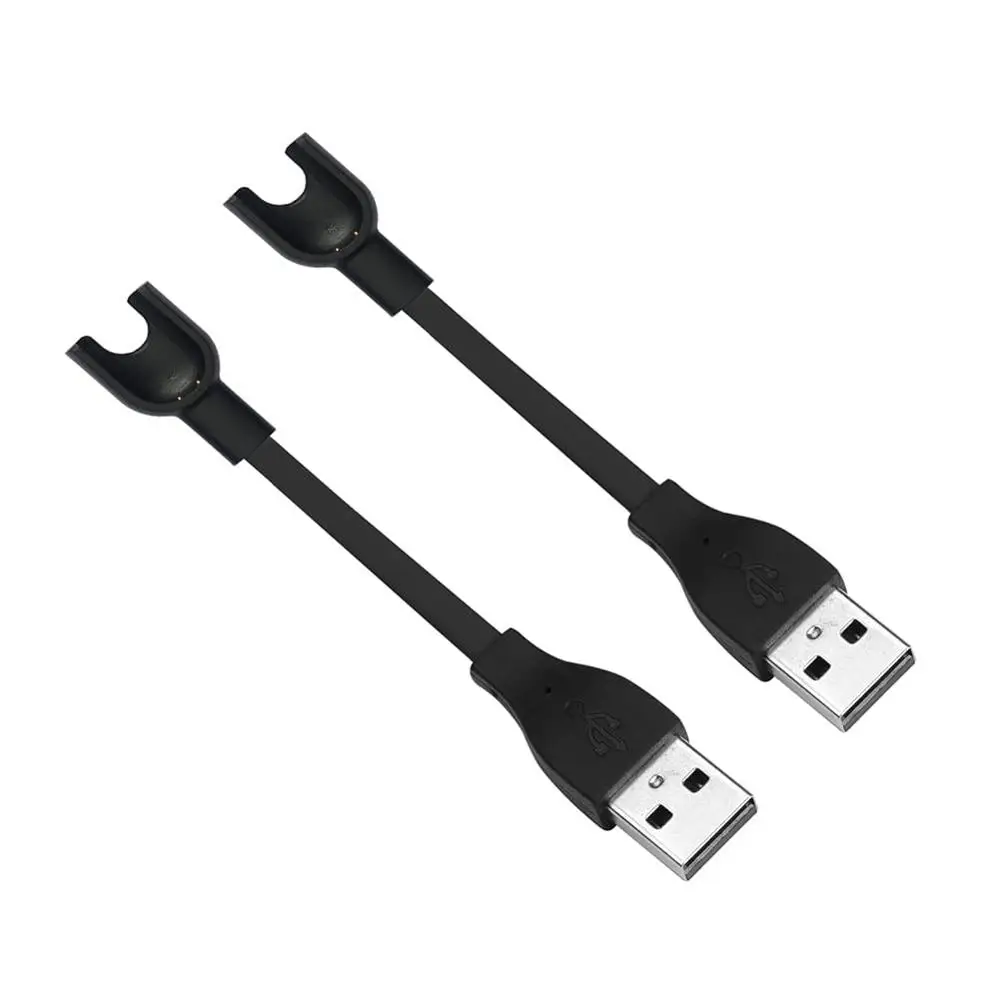 2pcs for Mi Band 2 USB док-станция для передачи данных, умные часы, кабель для быстрой зарядки, провод для Xiaomi Mi, ремешок 4, 3, 2, умный Браслет, зарядное устройство, высокое качество, Прямая поставка - Цвет: 2pcs for Mi Band 2