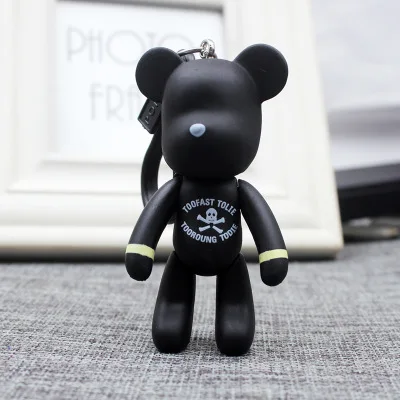 Bomgom мультфильм Popobe glomy Bear Momo виниловый брелок мешочек для украшений Подвеска детская игрушка на кольцо для ключей Fo-K049-b - Цвет: A0083