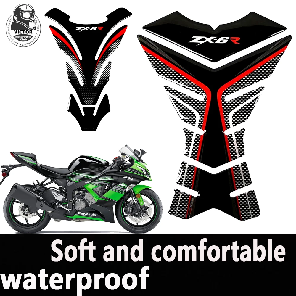 

FOR KAWASAKI ZX-6R All Year Round Motorcycle Fuel Tank Pad Decal Sticker Free Shipping And Wholesale New Products