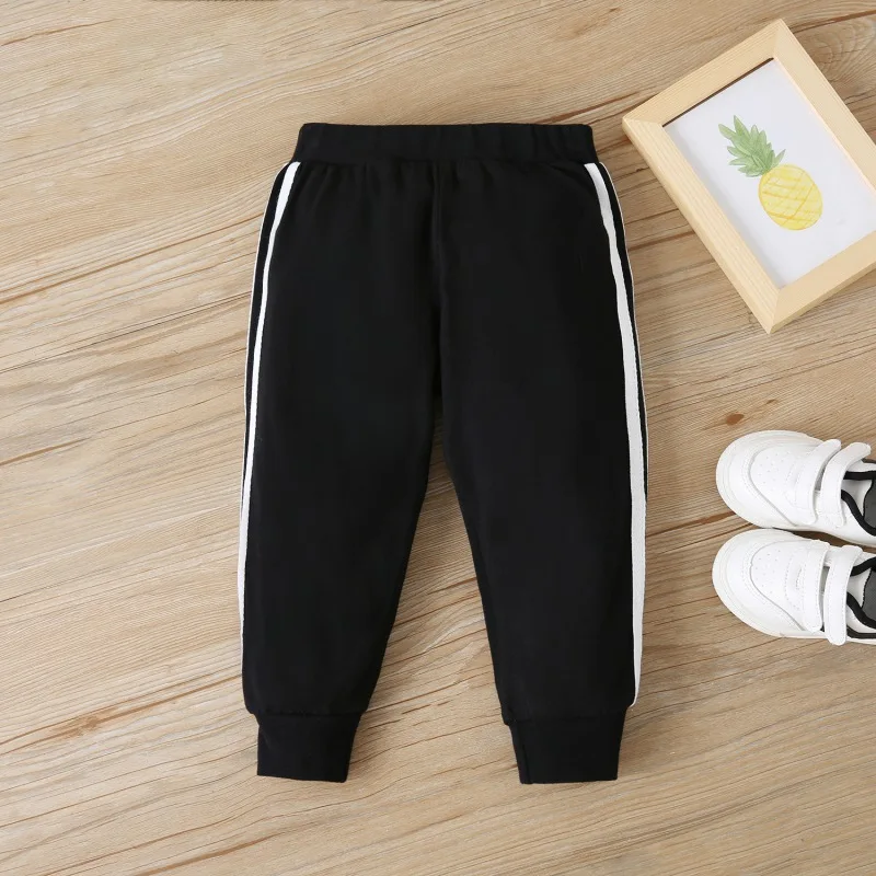 

2pcs/set Children's Boys Long Sleeve Printed Casual Top And Pants Set Home Service Ensemble Casual Kids Clothing Sets