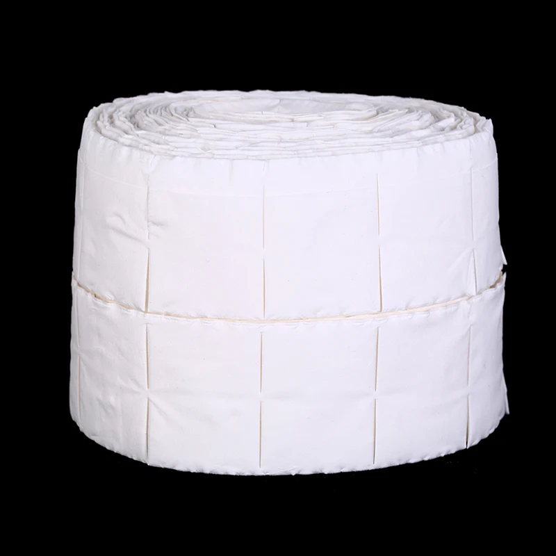 

new500pcs Nail Wipe Pad White Nail Polish Gel Remover Wipes Nail Art Tips Manicure Cleaning Wipes Cotton Lint Pads Paper