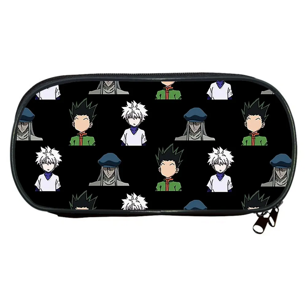 

Hunter X Hunter Pencil Case Anime Cartoon Printing Kids Simplicity Pencil Case Student Storage Bag Stationery Storage Bags