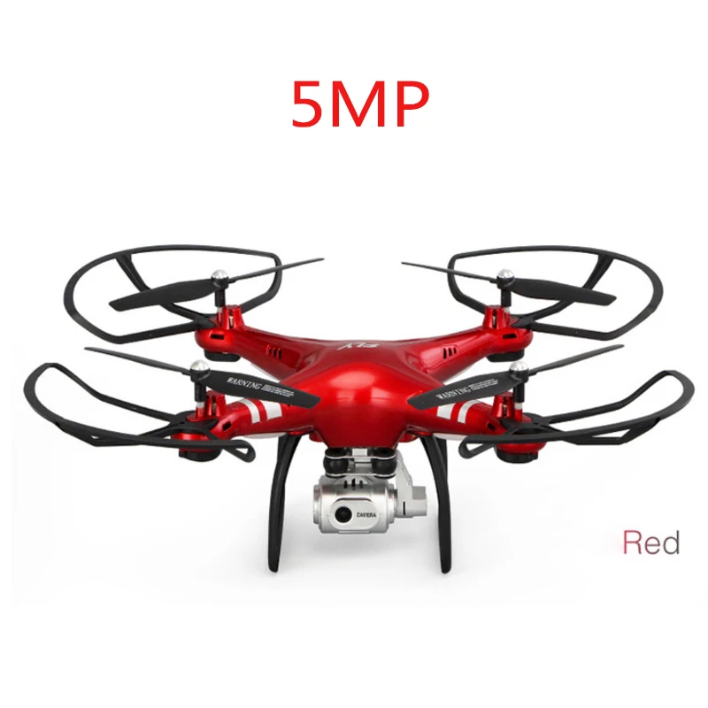 5MP-Red Новейший четырехосевой Квадрокоптер XY6 Радиоуправляемый Дрон HD 1080P Wifi FPV камера 150 м управление воздушная видео Профессиональные дроны Подарочные игрушки для детей - Цвет: 5MP-Red