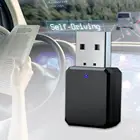 Автомобильный Bluetooth-аудиоприемник KN318, двойной Выход AUX USB, стерео адаптер, автомобильные аксессуары