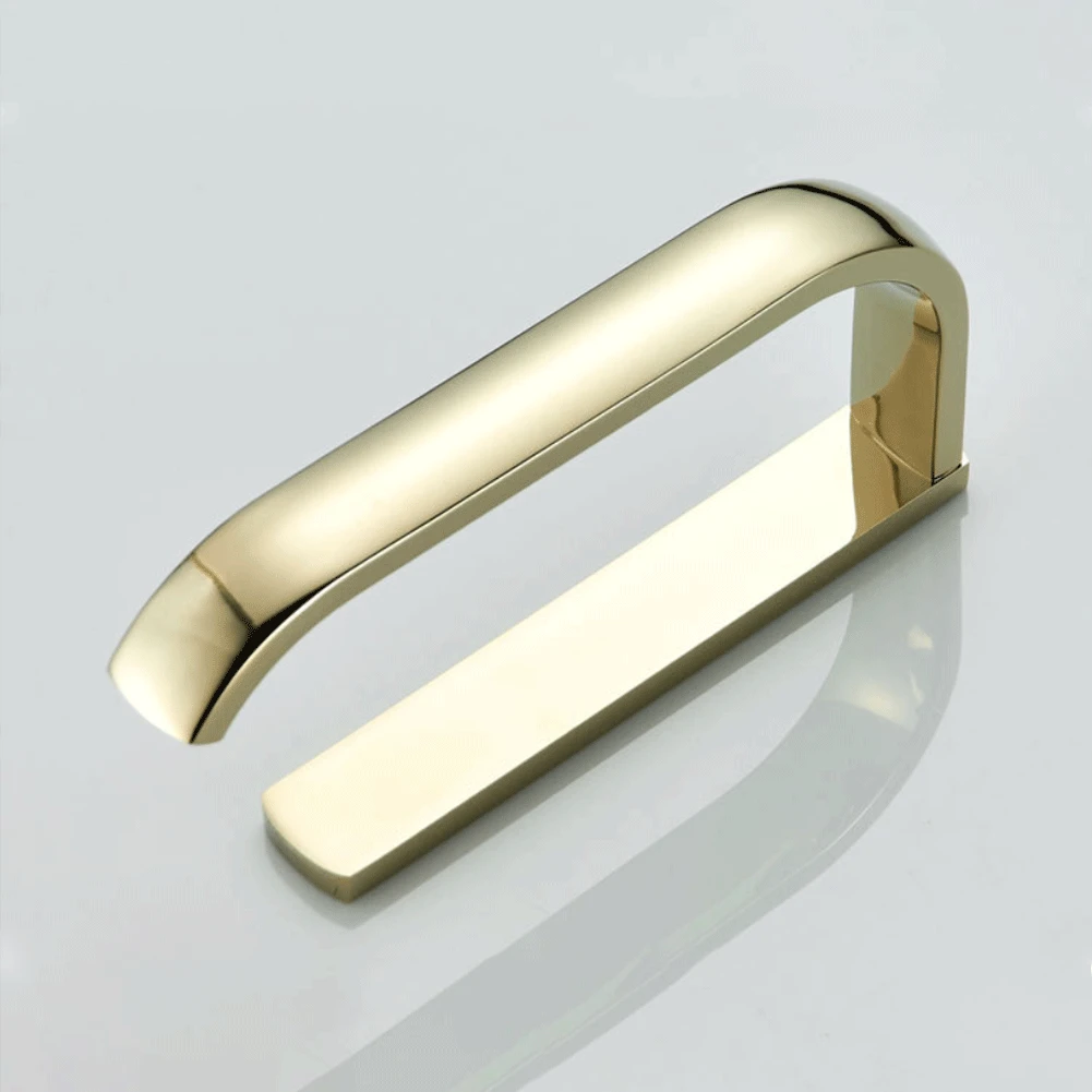 

1PC Towel Holder Copper Bathroom Wall Mount Rolling Toilet Paper Towel Holder Horizontal Simple Scroll Paper Towel Rack
