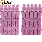 Аксессуары для расходных материалов TIG 40 шт. посылка мическая насадка, внутри и снаружи углы 3 #4 #5 #6 #7 #8 # WP 17 18 26