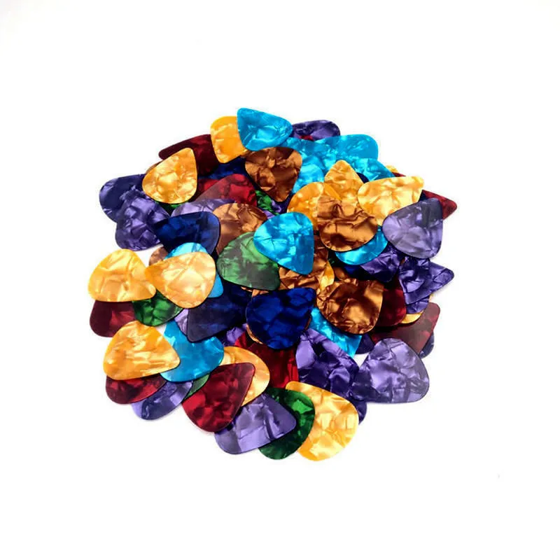 51020 pcs gitarre pick bunte akustische picks celluloid elektrische gitarre plektrum zubehör für folk gitarre bass ukulele free global shi