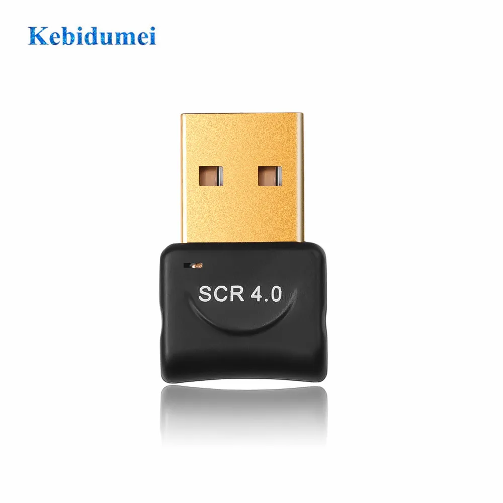 USB Bluetooth-адаптер kebidumei для компьютера ноутбука ПК PS4 мыши Aux аудио Bluetooth 4 0 динамик