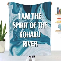 spirited away haku name throw blanket sheets on the bed blanket on the sofa decorative bedspreads for children throw