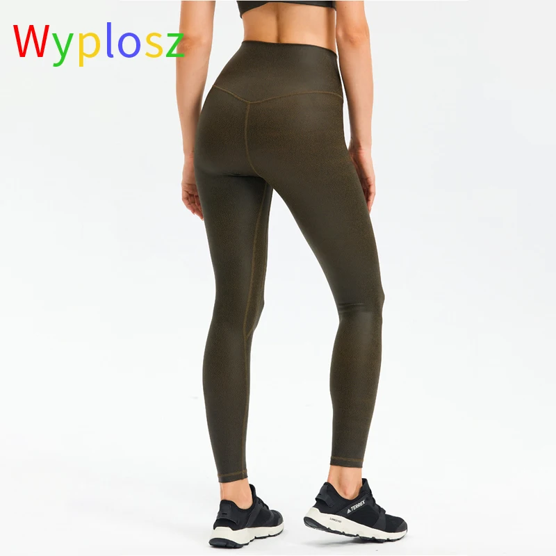 

Wyplosz Yoga Pants Nude Legging Tight Fitting Woman High Waist Seamless Sports Fitness Gilding Gym Clothing Workout Hip Lifting